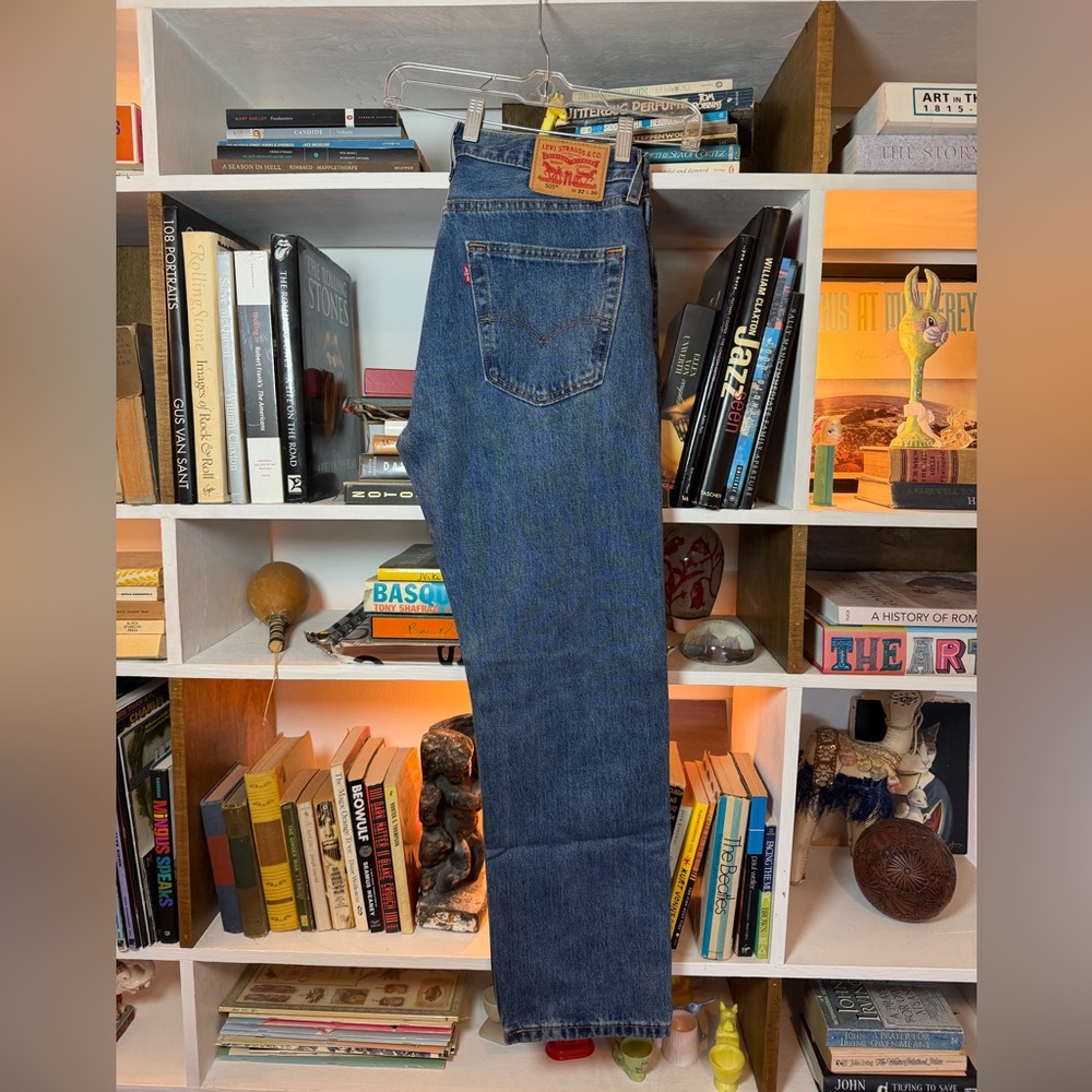 Classic Blue Denim Levi Jeans 505